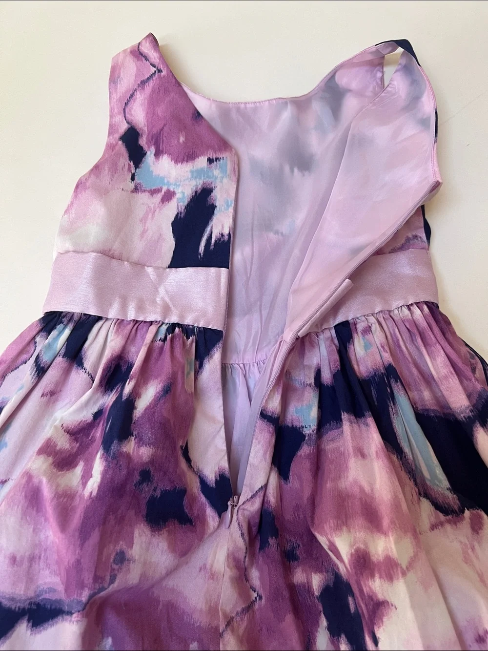 Gymboree Girls Watercolor Floral Print Dress 5T